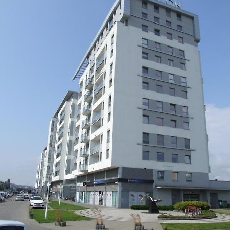 Apartament Nad Morzem, Gdansk Zaspa Esterno foto