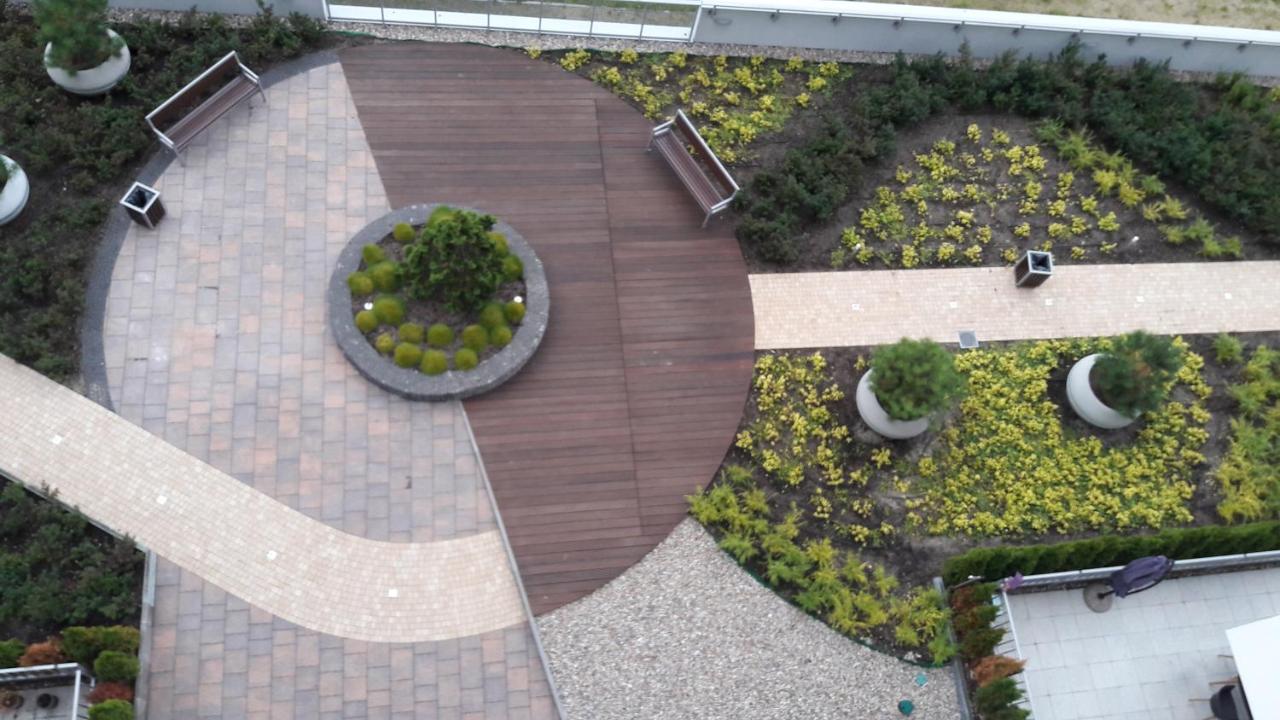 Apartament Nad Morzem, Gdansk Zaspa Esterno foto